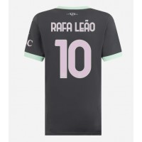 AC Milan Rafael Leao #10 Fotballklær Tredjedrakt Dame 2024-25 Kortermet